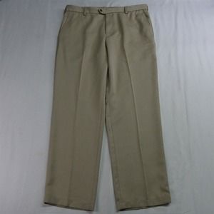 IZOD Golf 36 x 32 Khaki Straight Leg Tech Golf Dress Pants‎